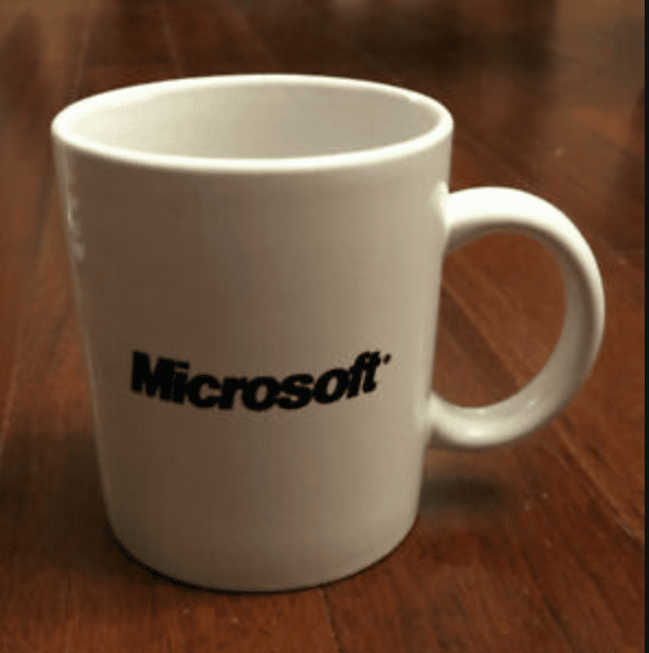 Million Dollar Mug Microsoft