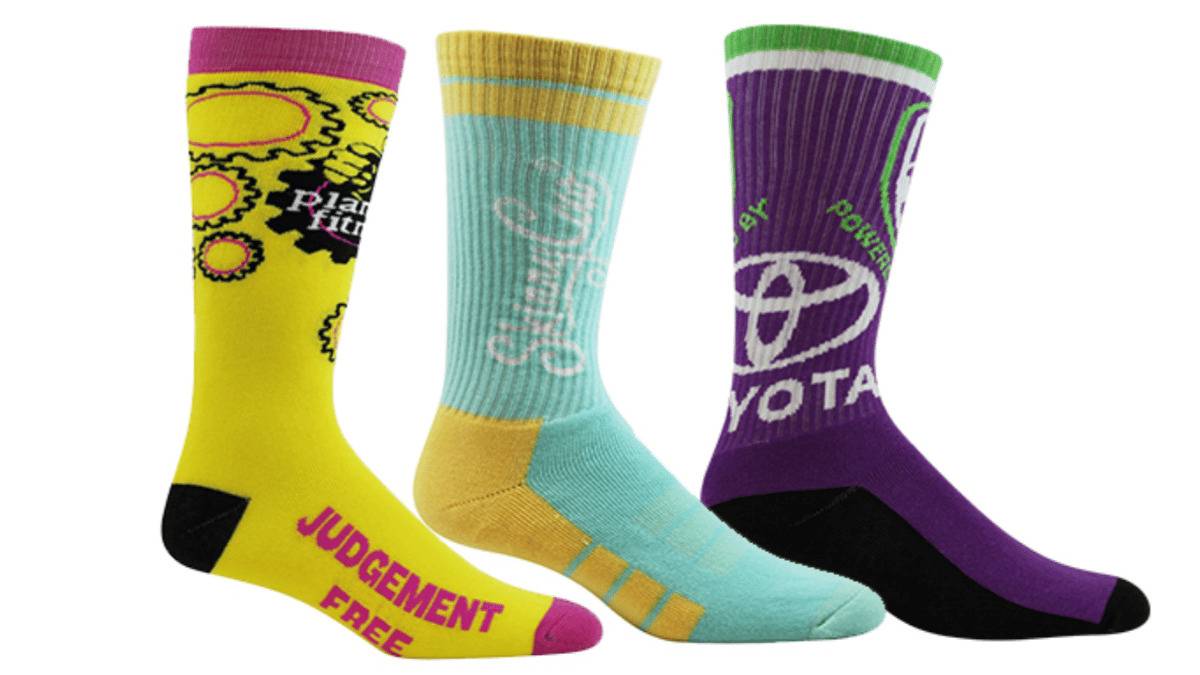 9 Best Promotional Socks for All Businesses (& Examples)