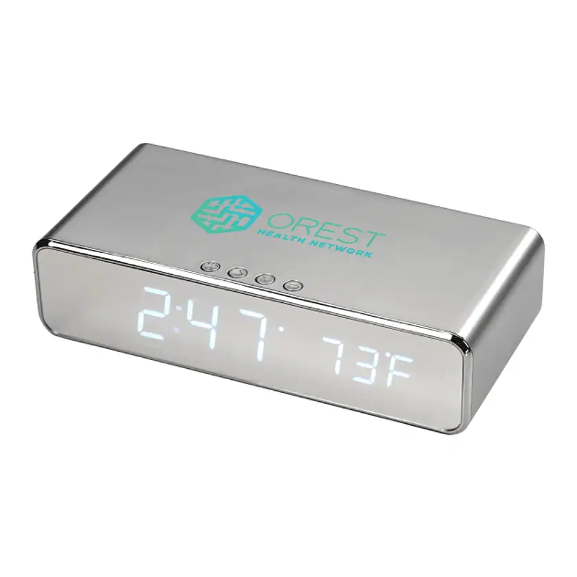 Keen Wireless Charging Desk Clock