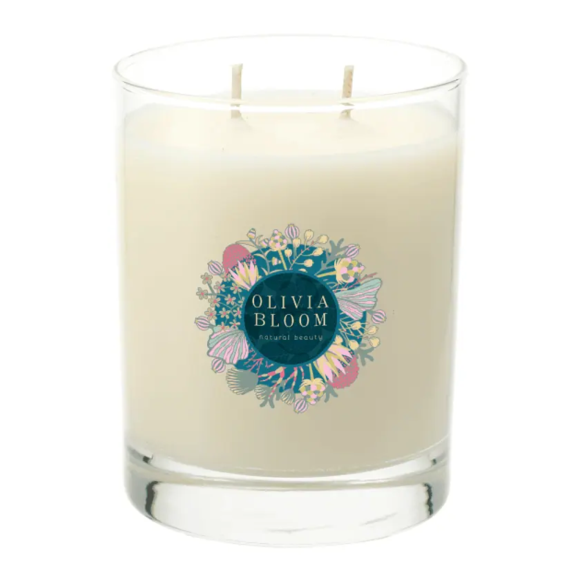 Ocean Mist and Moss 11 oz Glass Jar Candle