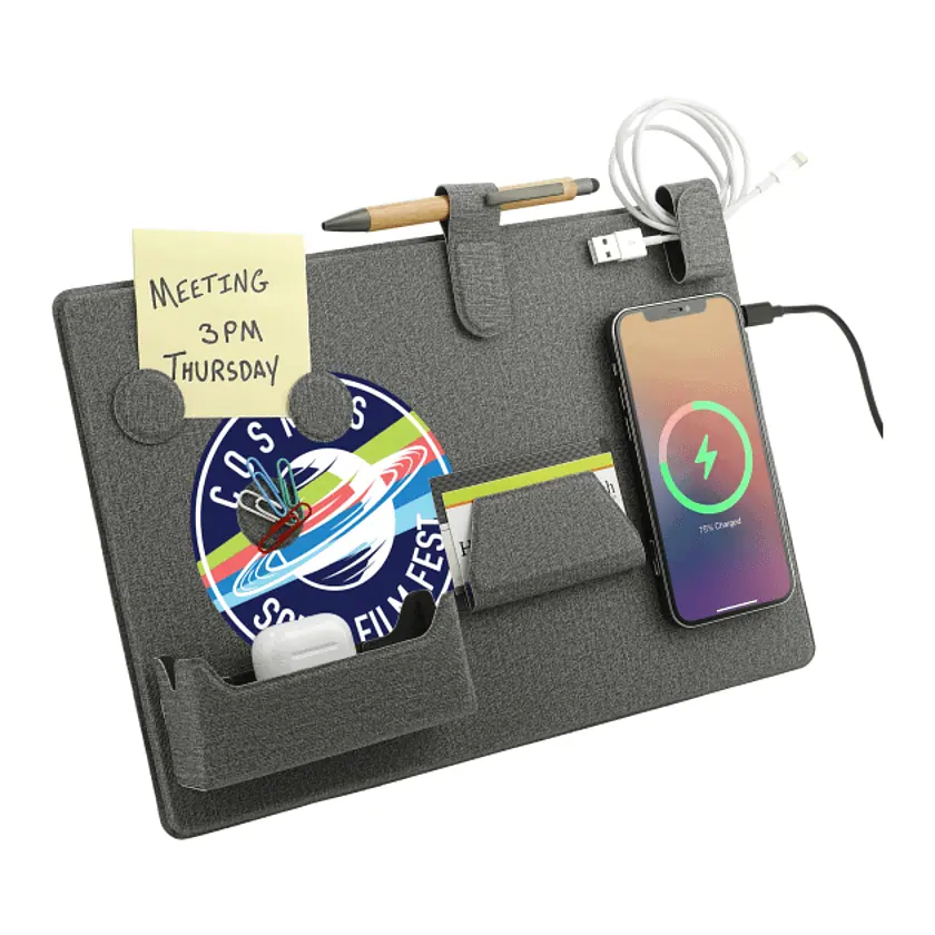 MagClickT Fast Wireless Charging Desk Organizer
