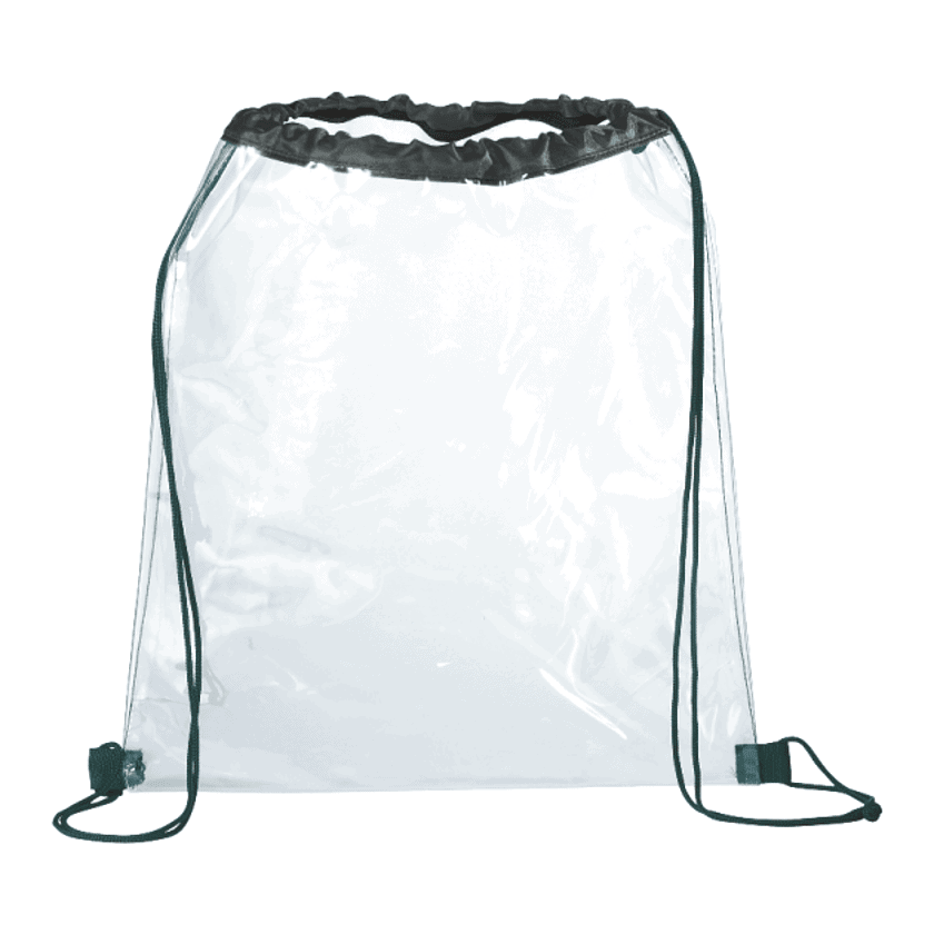 Rally Clear Drawstring Bag