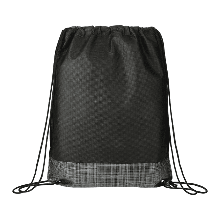 Crossweave Heat Sealed Drawstring Bag