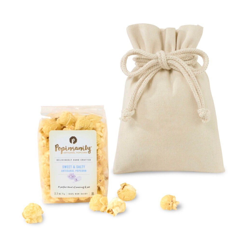 Poppinsanity Sweet & Salty Popcorn Snack Gift Bag