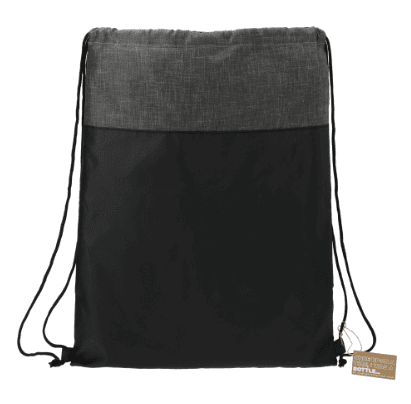 Screenshot of a black drawstring bag.
