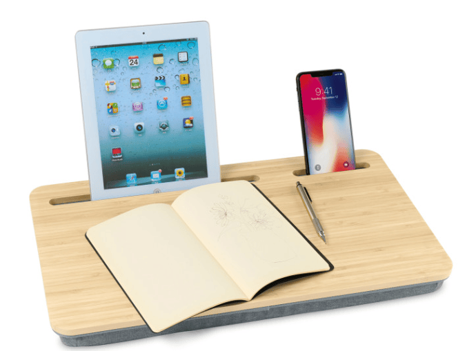 Screenshot of a writing laptop desk.