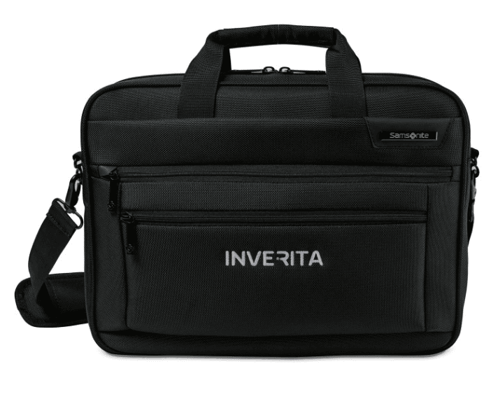 Screenshot of a black laptop bag.
