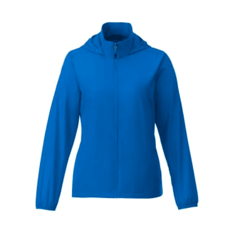 A blue jacket.