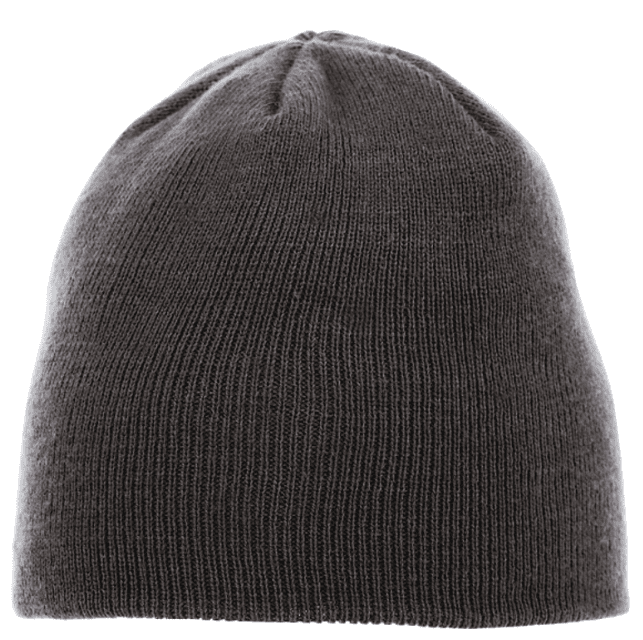 A grey beanie.