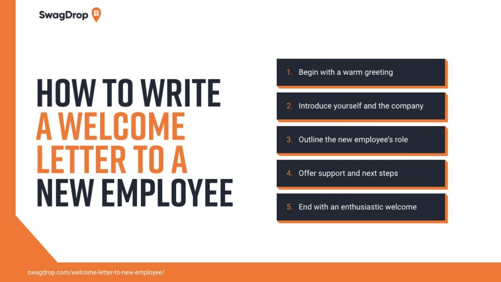 How to Write a Welcome Letter to a New Employee Steps on how to craft a welcome letter for new employees.