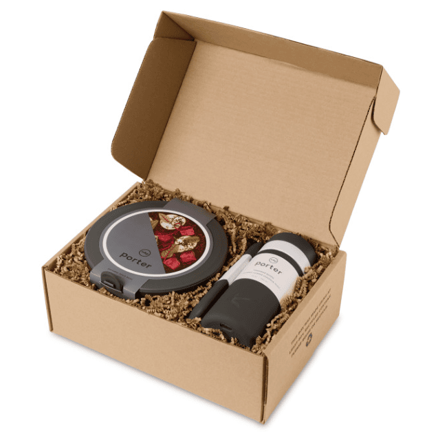 Screenshot of a commuter gift box.