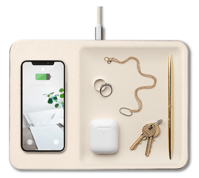 Screenshot of a luxury wireless charger.