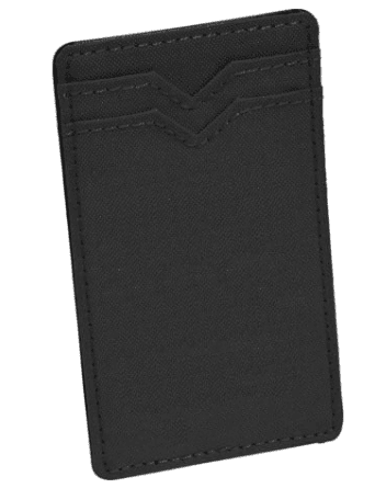 Screenshot of a black RFID phone wallet.