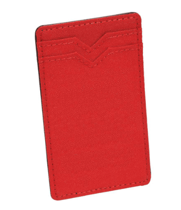 Screenshot of a red phone wallet.