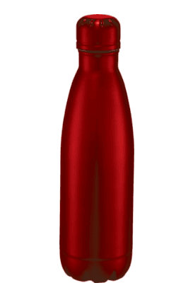 Screenshot of a red insulated water bottle.