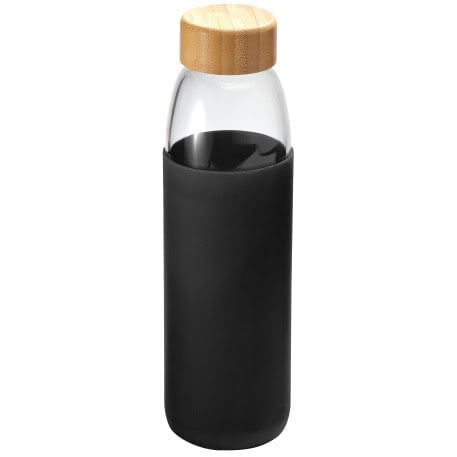 Screenshot of a black reusable water bottle.