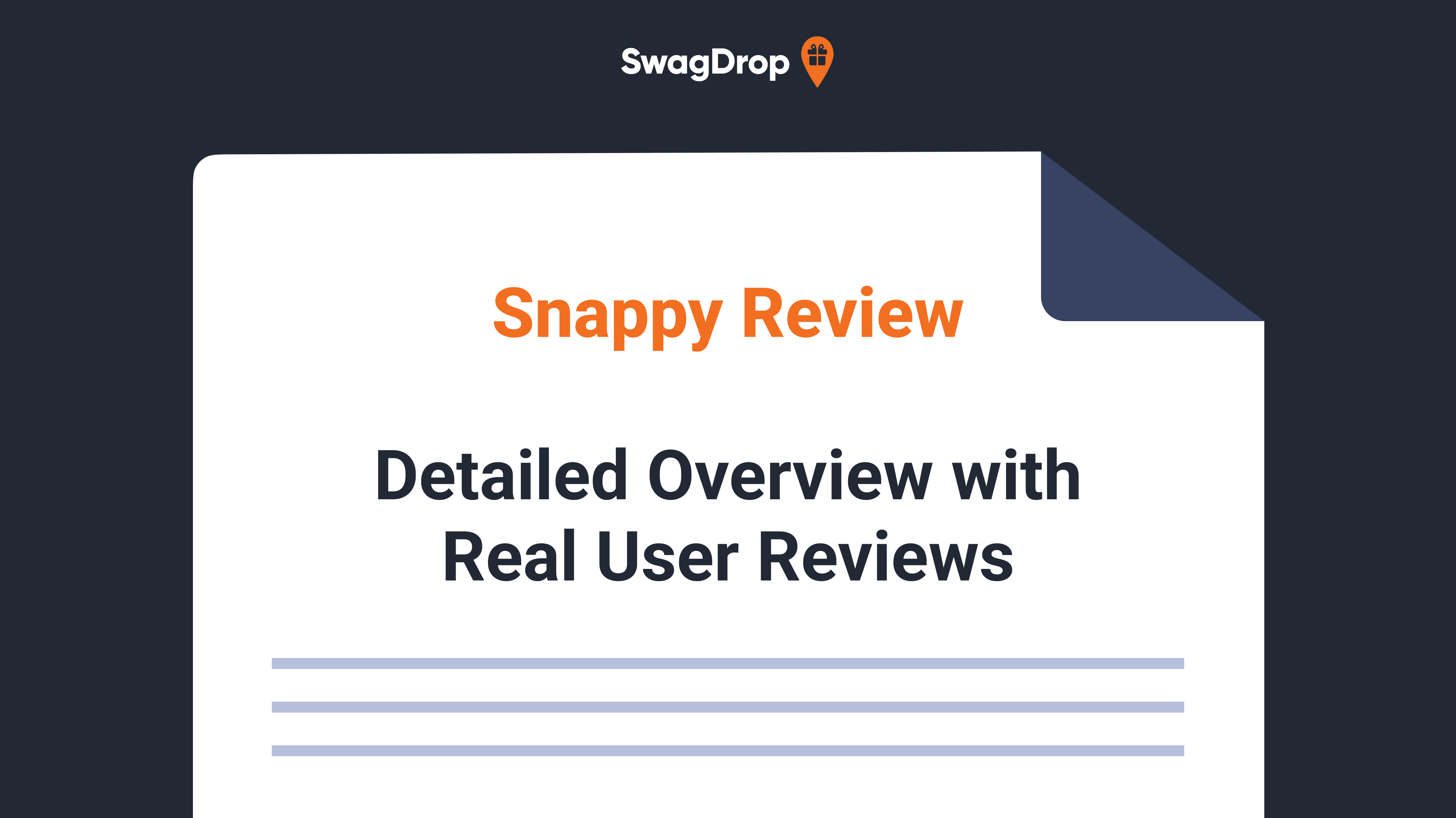 Snappy Review: Detailed Overview with Real User Reviews