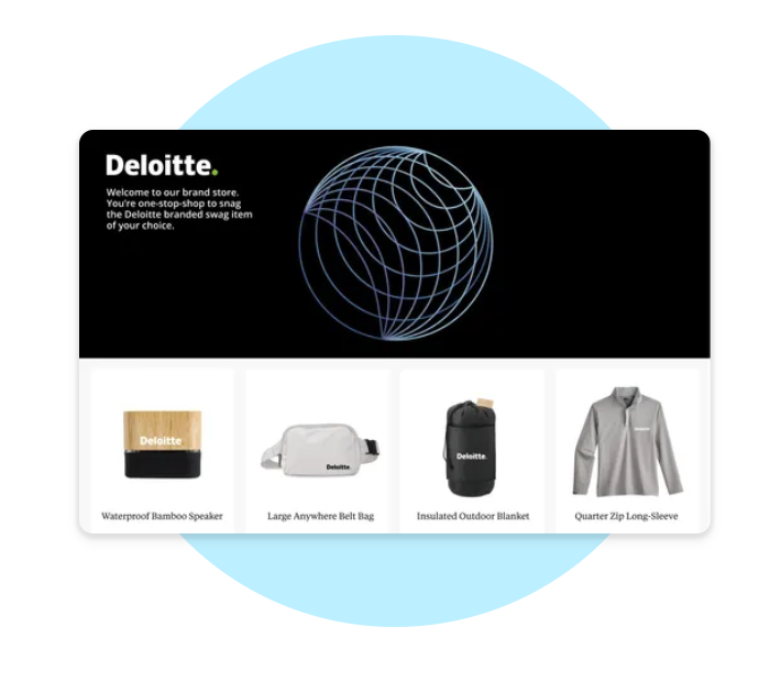 Loop & Tie's Swag Storefront.